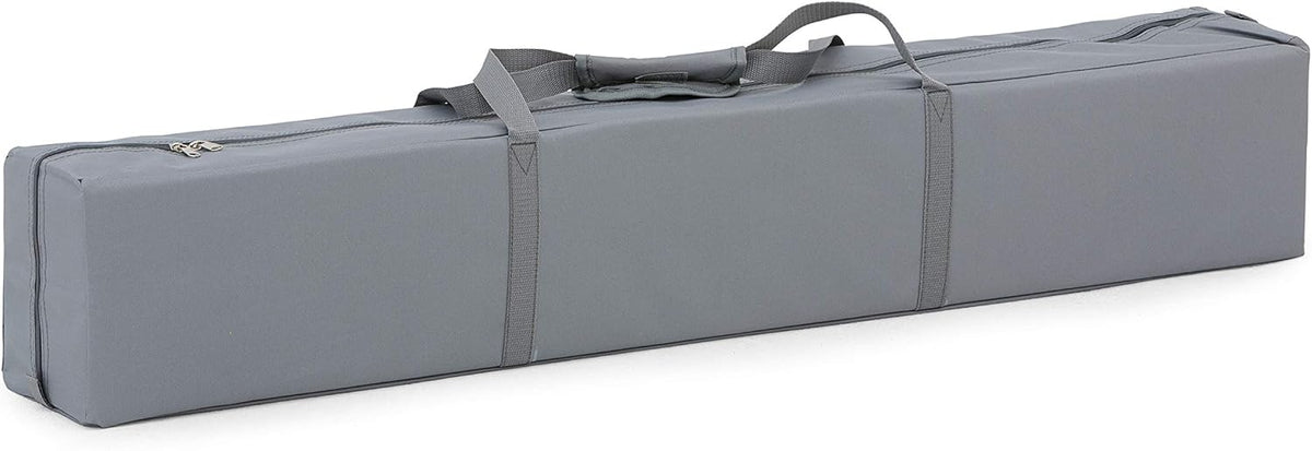 Gray 8 ft x 8 ft Straight Leg Canopy Tent with Carry Bag H918852