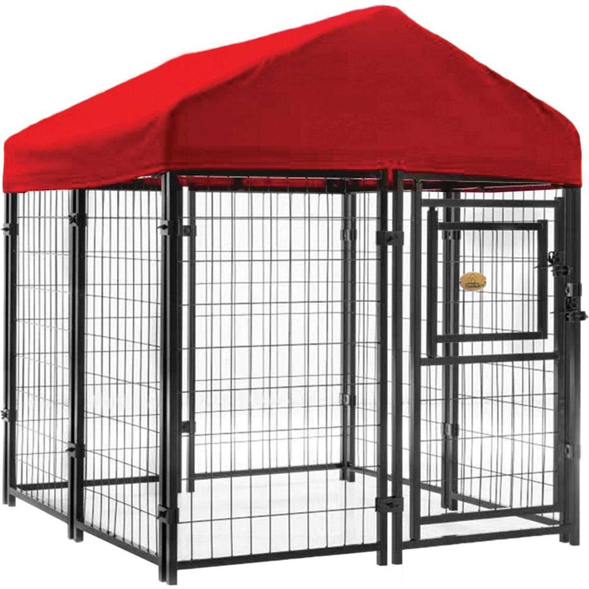 52 in. x 4 ft. x 4 ft. Welded Wire Dog Kennel G966965