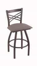 Swivel Stool with Medium Grey Seat O145875