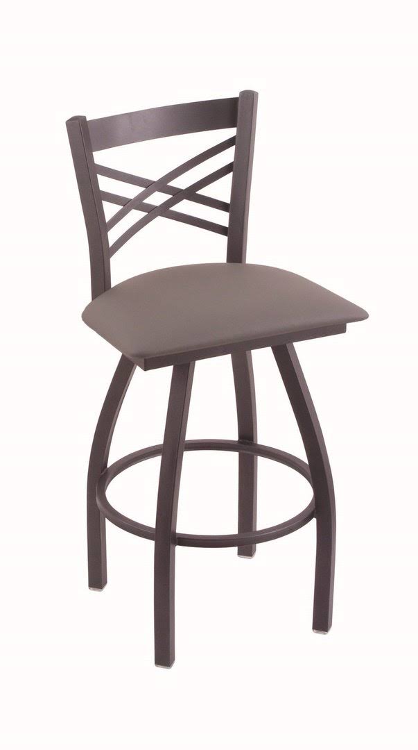 Swivel Stool with Medium Grey Seat O145875