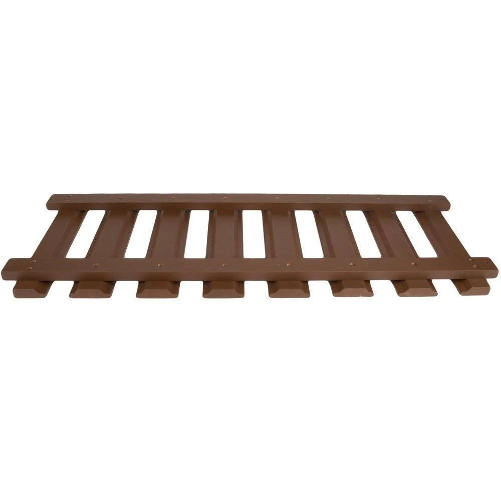 Walnut Glass Rack, 14 x 35 in. Z68499