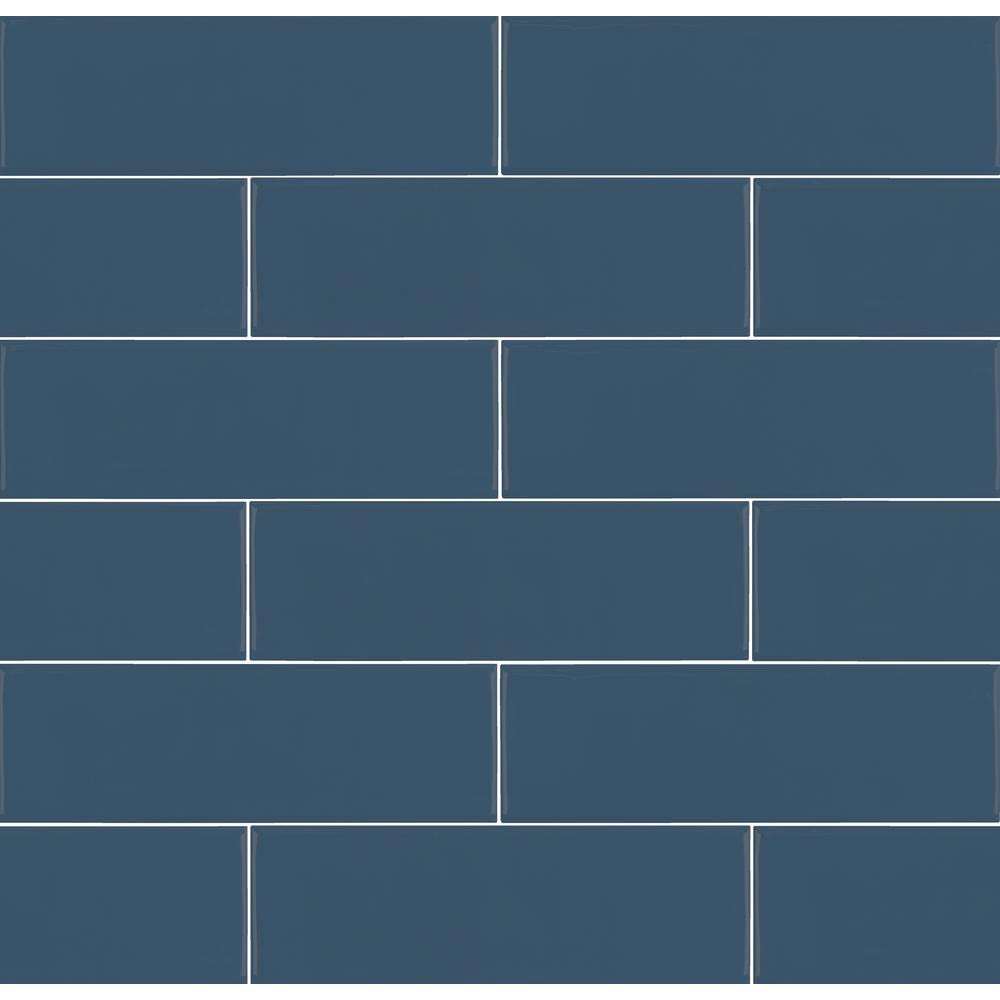 4 in. x 12 in. Glossy Ceramic Wall Tile Z43546