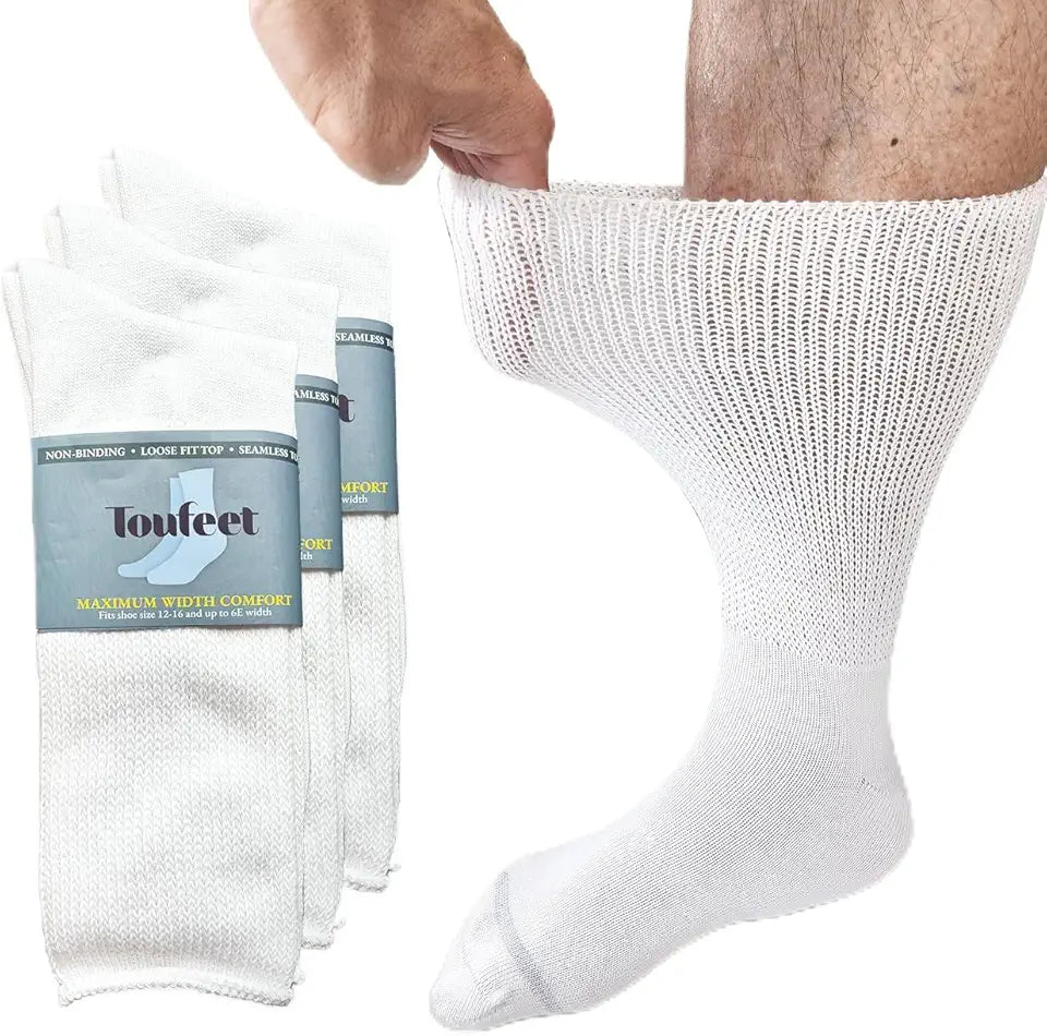 Athletic Diabetic Seamless Socks 3 Pk P23458