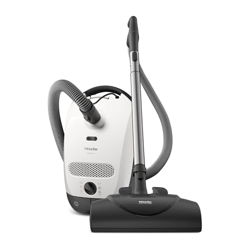 Bagged Canister Vacuum, Lotus White I93213