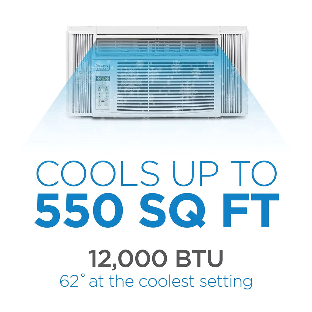 Window Air Conditioner 12,000 BTU White Q95203