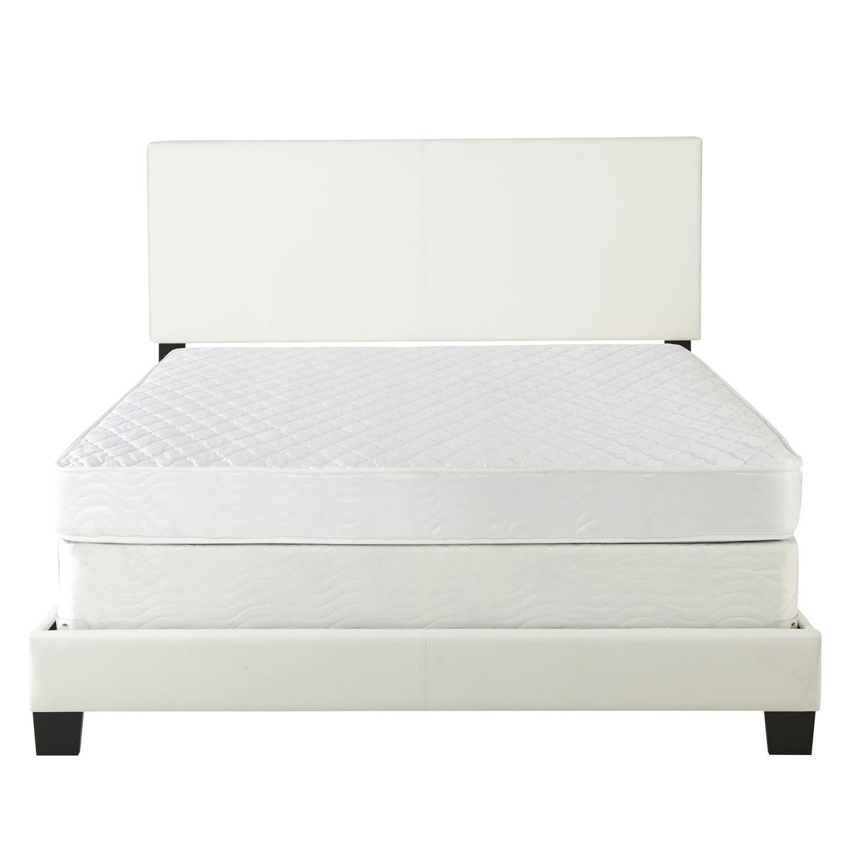 Queen Upholstered Platform Bed V53605