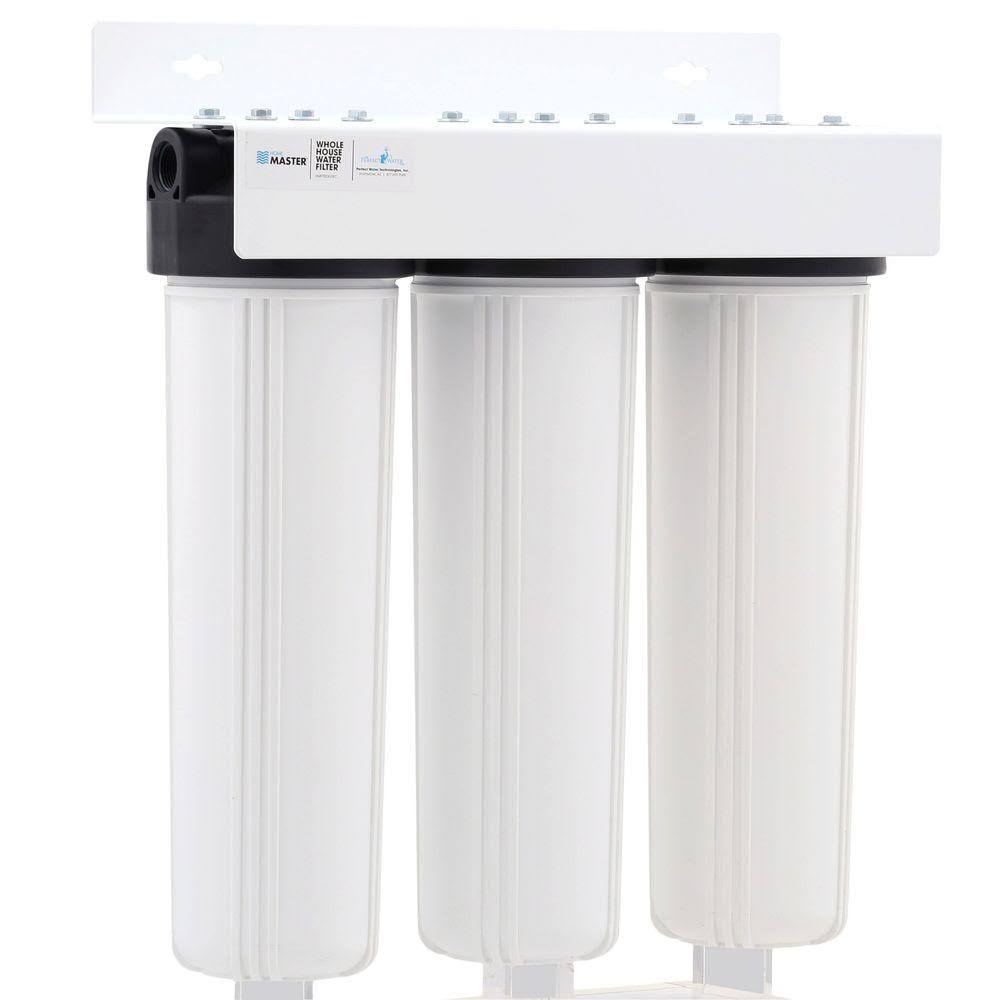 3-Stage Whole House Water Filter with Fine Sediment, Iron, and Carbon D3199
