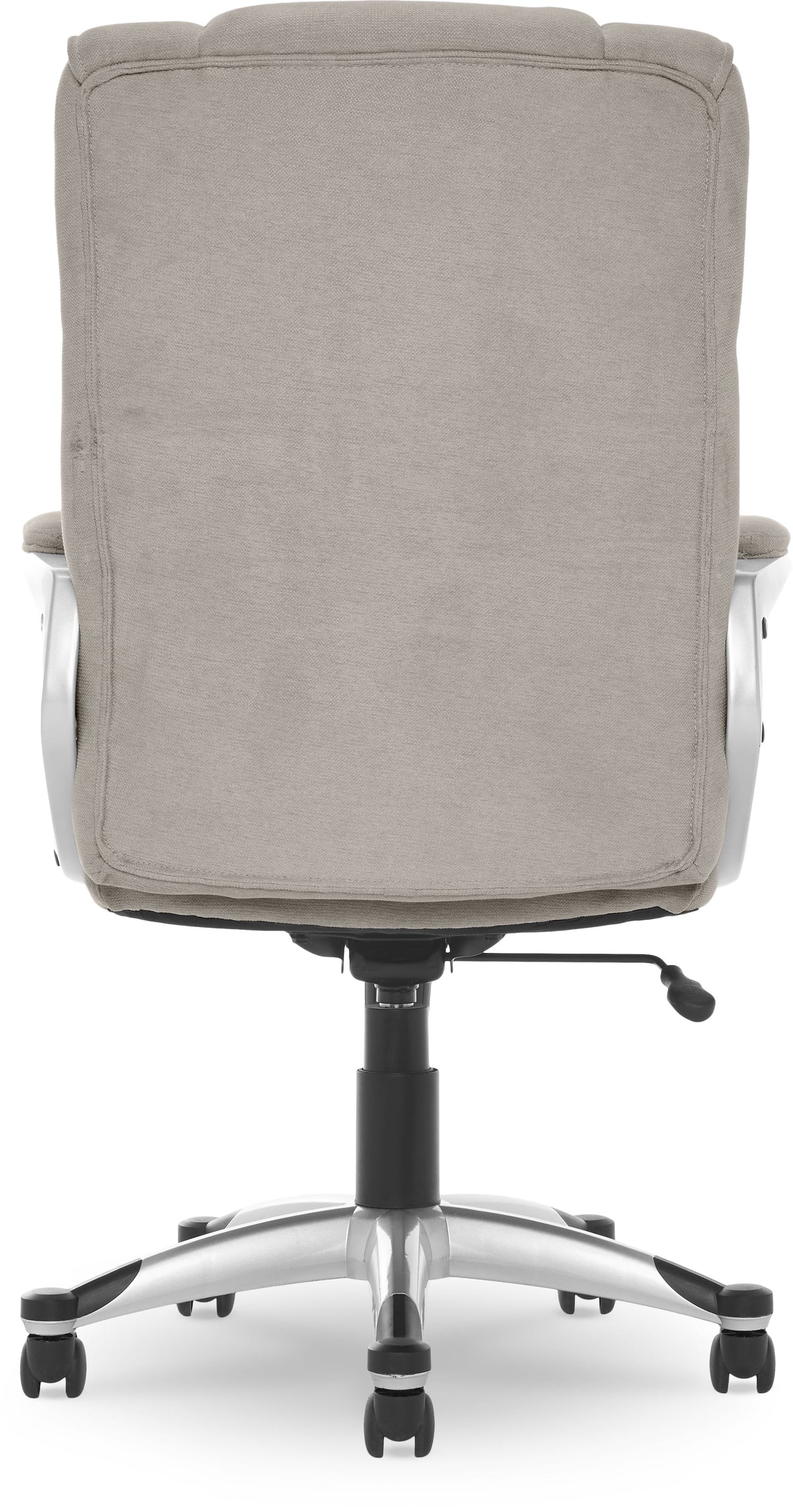 Gray Fabric High-Back Office Chair with Arms G31354