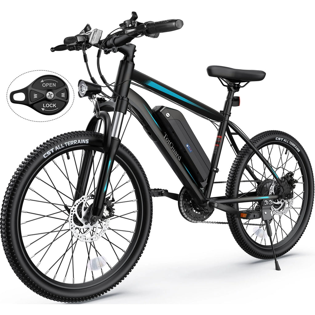 Electric Bike 26 350W 36V 374.4WH Shimano 21 Speed P730