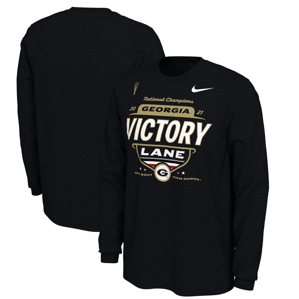 Men's Black Long Sleeve T-Shirt H340222