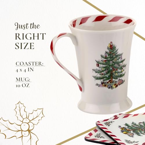 Porcelain Mug and Coaster Set of 2 B7913