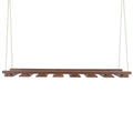 Walnut Glass Rack, 14 x 35 in. Z68499