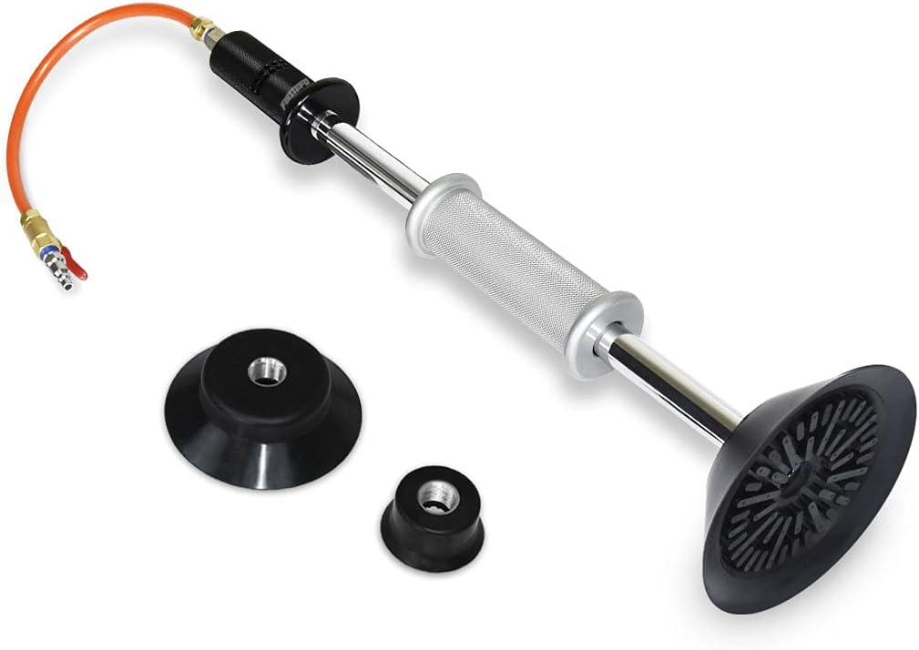 Pneumatic Auto Body Dent Puller Paintless Dent Repair Kit with 3-Piece Pads I651