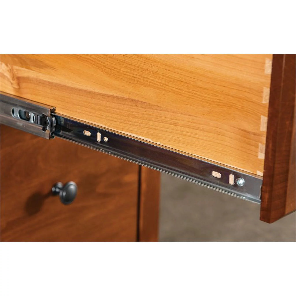 4-Drawer Alder Wood Desk D453023