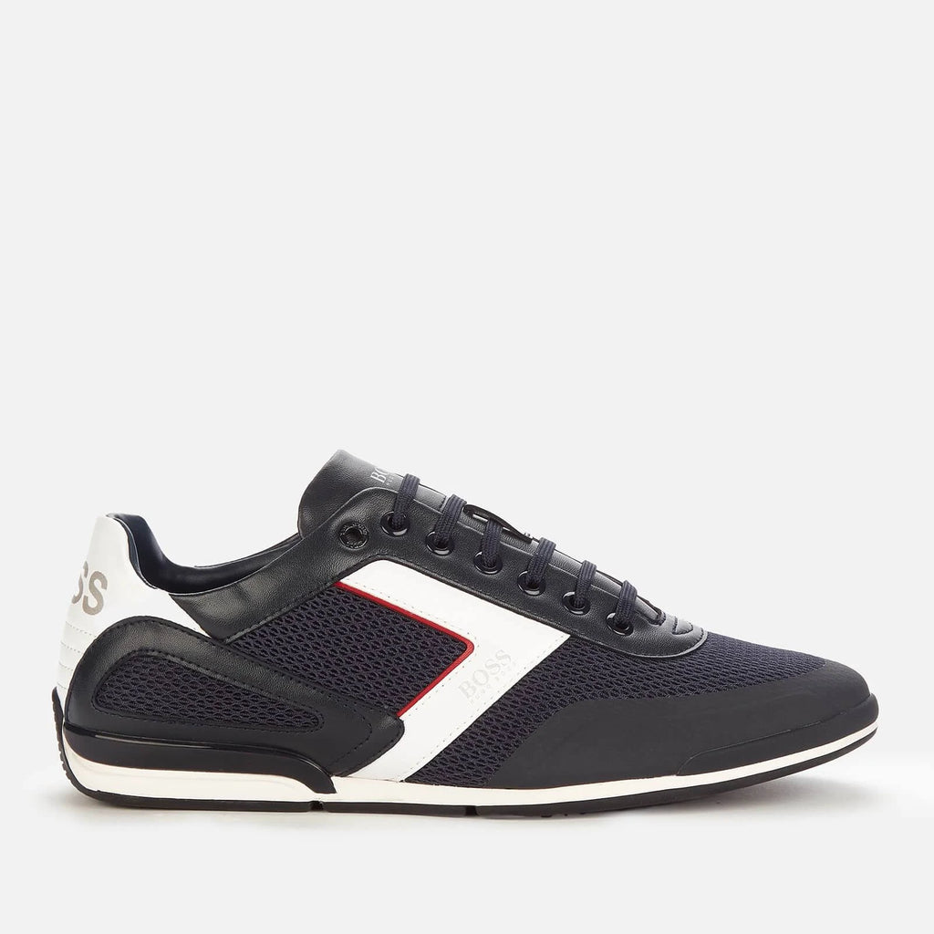 Navy Lowp Trainers H21096