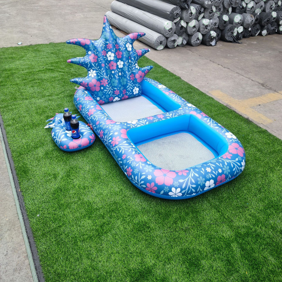 Pineapple Inflatable Water Hammock Floating Bed V953