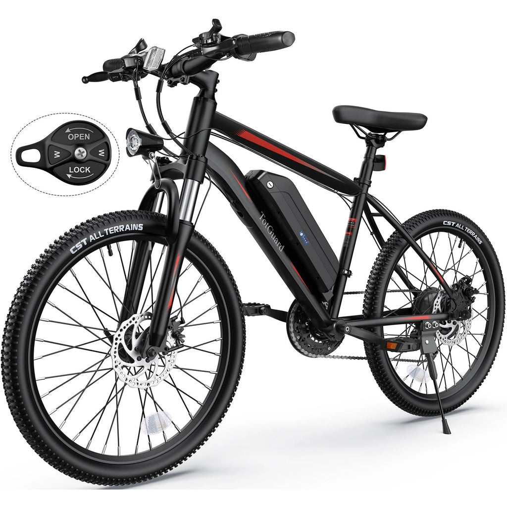 Electric Bike 26 350W 36V 374.4WH Shimano 21 Speed P730